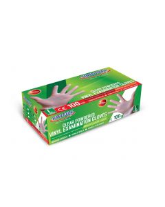 SUPER TOUCH - VINYL GLOVES POWDERED (LARGE), 10 X 100