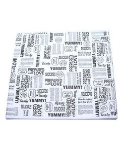 SUPER TOUCH SANDWICH WRAPPER 33X33CM NEWS PRINT 1X500 SHEETS