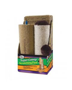 Four Paws Sisal/Carpet Cat Scratcher 21" inches