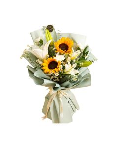 SUNLIT VERDANT BOUQUET