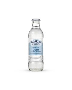FRANKLIN AND SONS PREMIUM NATURAL LIGHT TONIC WATER 24X200ML