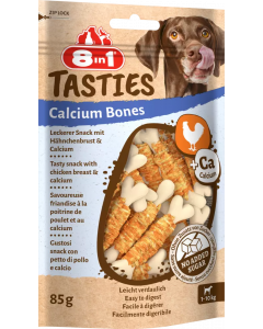 8in1 TASTY Calcium Bones 85g 