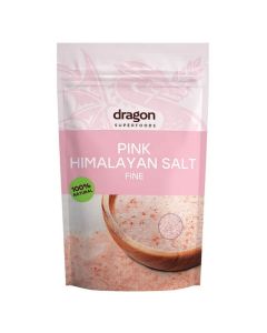 DRAGON SUPERFOODS PINK HIMALAYAN SALT FINE 500GM