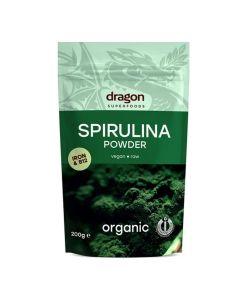 DRAGON SUPERFOODS SPIRULINA POWDER 200GM