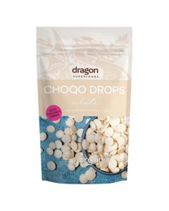 DRAGON SUPERFOODS CHOCO DROPS WHITE 200GM
