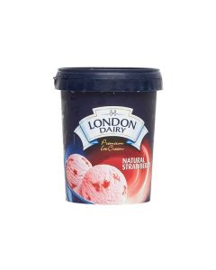 London Dairy Ice Cream Natural Strawberry 500ml