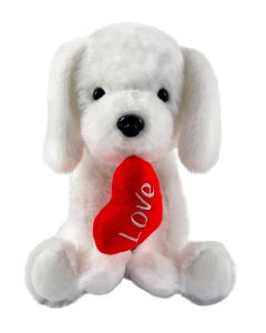 Party Magic Dog with Heart 25cm