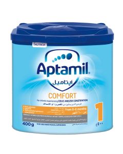 APTAMIL COMFORT FORMULA MILK POWDER STAGE 1 FROM 0-6 MONTHS 400GM