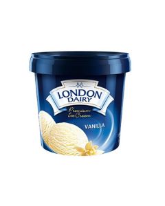 LONDON DAIRY VANILLA ICE CREAM 1LTR