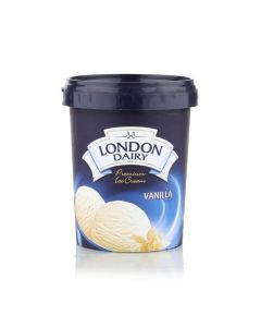 LONDON DAIRY VANILLA ICE CREAM 500ML