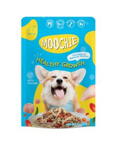 Moochie Dog Food Puppy Casserole with Chicken - Healthy Growth Pouch 12 x 85g 