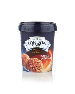 LONDON DAIRY DOUBLE CHOCOLATE ICE CREAM 500ML