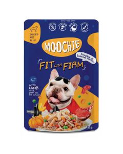Moochie Dog Food Casserole with Beef - Fit & Firm Pouch 12 x 85g 
