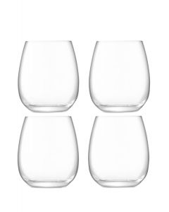 MZ- STEMLESS WINE GLASS (15 OZ) 4PCS