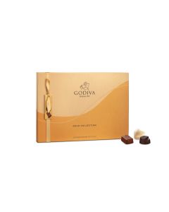 GODIVA ASSORTED CHOCOLATE GOLD GIFT BOX 35PCS 372GM