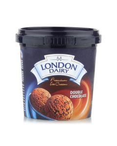 LONDON DAIRY ICE CREAM DOUBLE CHOCOLATE CUP 125ML