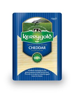 KERRYGOLD WHITE CHEESE SLICES 150GM