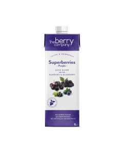 THE BERRY COMPANY SUPER BERRIES PURPLE WITH BLUEBERRY & GUARANA 1LTR