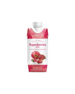 THE BERRY COMPANY SUPER BERRIES RED WITH CRANBERRY & HIBISCUS 330ML