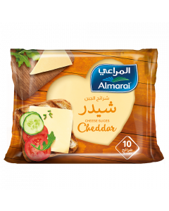 ALMARAI CHEDDAR CHEESE SLICE 200GM