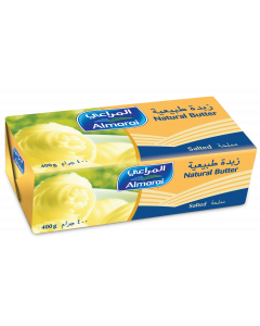 ALMARAI NATURAL SALTED BUTTER 400GM