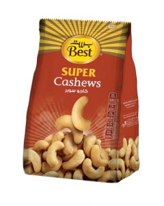 BEST SUPER CASHEWS BAG 375GM