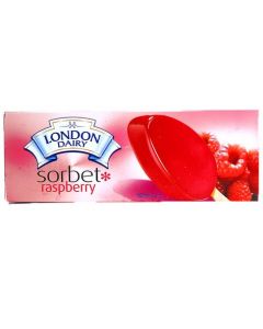 LONDON DAIRY SORBET RASPBERRY ICE CREAM STICK 100ML