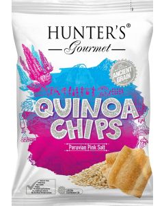 HUNTER QUINOA CHIPS - PERUVIAN SALT 75GM