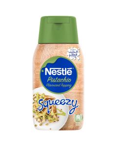 NESTLE PISTACHIO FLAVOURED TOPPING SQUEEZY 450GM