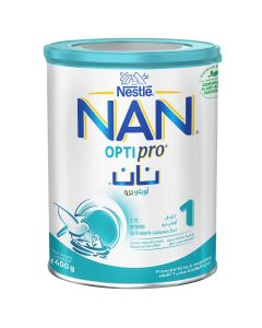NESTLE NAN 1 OPTI PRO H-MO STAGE 1 FROM BIRTH TO 6 MONTHS 400GM