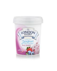 LONDON DAIRY DIET YOGHURT BERRY DELIGHT ICE CREAM 500ML