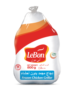 Lebon Chicken Whole Griller 10X800Gm