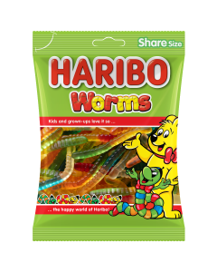 HARIBO WORMS 80GM