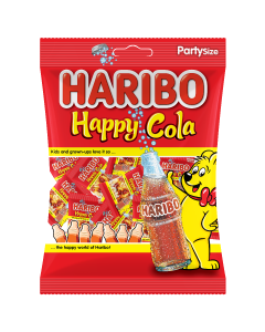 HARIBO MINI HAPPY COLA MAXI BAG 200GM