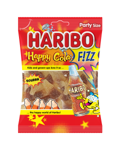 HARIBO FIZZ HAPPY COLA 160GM