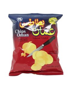 OMAN CHIPS POTATO-CHILLI FLAVOUR CHIPS 50X15GM