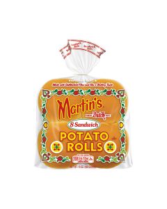 MARTIN’S FAMOUS SLICED POTATO ROLLS-3.5'' 8PCS