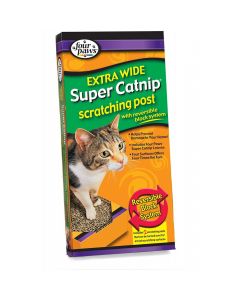 Four Paws Catnip Scratching Post, X-Wide One Size