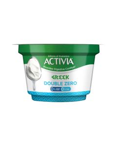 ACTIVIA DOUBLE ZERO GREEK STYLE YOGHURT PLAIN 150GM