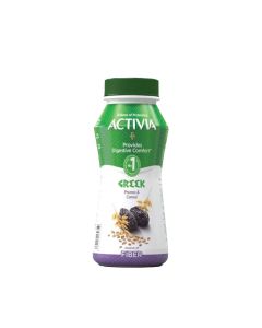 ACTIVIA GREEK STYLE PRUNES AND CEREALS DRINK 180ML