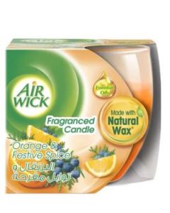 Air Wick Air Freshener Candle Orange Festive Spice 105 ML