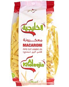 AL KHALEEJIA JUMBO PIPE CUT MACARONI 400GM