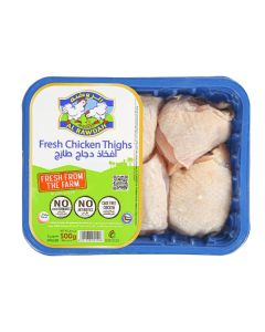 AL RAWDAH FRESH CHICKEN THIGHS 500GM
