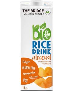 THE BRIDGE BIO ORGANIC RICE ALMOND 1L