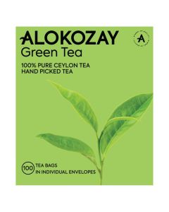 ALOKOZAY GREEN TEA ENVELOPE 100X2GM
