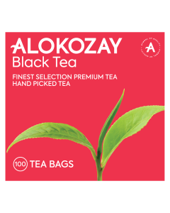 ALOKOZAY BLACK TEA BAGS 100X2GM