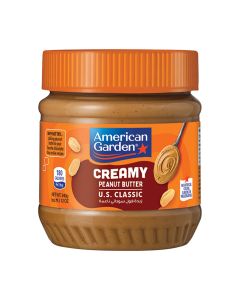 AMERICAN GARDEN PEANUT BUTTER SMOOTH 340GM