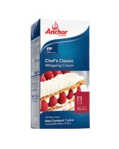 ANCHOR CHEF CLASSIC WHIPPNG CREAM(35.5%) 12X1LTR