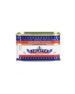 TALATTA  ANCHOVY FILLETS IN SUNFLOWER OIL 720 GM