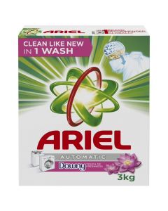 ARIEL AUTOMATIC LAUNDRY POWDER DETERGENT TOUCH OF FRESHNESS DOWNY ORIGINAL 3KG